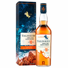 Load image into Gallery viewer, Talisker 10 Year Old Single Malt Scotch Whisky, 70cl - Signed Bottle