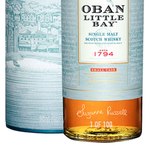 Oban Little Bay Single Malt Scotch Whisky, 70cl - Signed Bottle - 100 UNITS WORLDWIDE