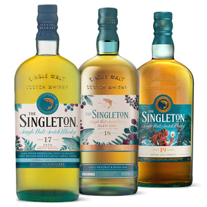 The Singleton 17 Year Old 2020, The Singleton Of Glen Ord 18 Year Old 2019 & The Singleton of Glendullan 19 Year Old 2021 Special Releases 3x70cl