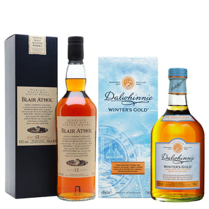 Dalwhinnie Winters Gold & Blair Athol 12 Year Old Flora & Fauna Single Malt Whisky, 2x70cl