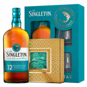 The Singleton Of Dufftown 12 Year Old Single Malt Scotch Whisky Gift Pack with 2 Glasses, 70cl