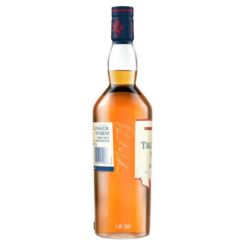 Talisker Storm Single Malt Scotch Whisky, 70cl - Signed Bottle - 200 UNITS WORLDWIDE