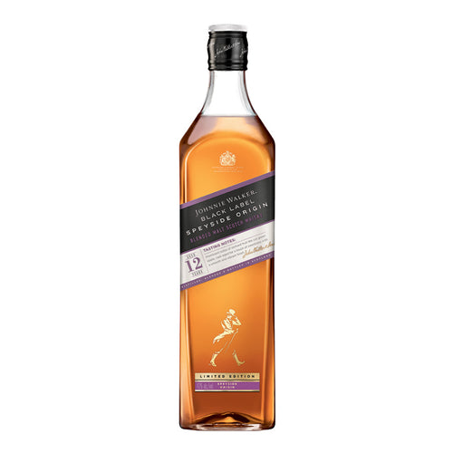 Johnnie Walker Black Label Speyside Origin Blended Scotch Whisky, 1L