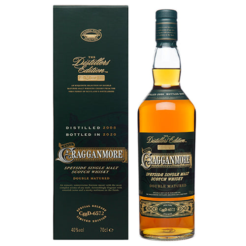 ﻿Cragganmore The Distillers Edition 2020 Single Malt Scotch Whisky, 70cl