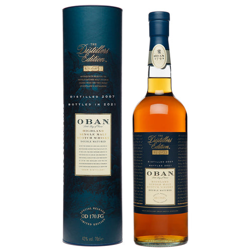 Oban 2021 Distillers Edition Single Malt Scotch Whisky, 70cl