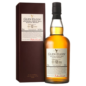Glen Elgin 12 Year Old Single Malt Scotch Whisky, 70cl