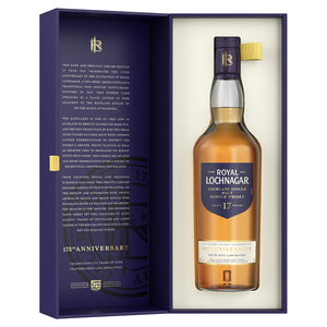 Royal Lochnagar 17 Year Old 175th Anniversary Single Malt Scotch Whisky, 70cl