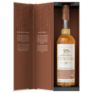 Clynelish 16 Year Old Single Malt Scotch Whisky, The Four Corners of Scotland Collection, 70cl