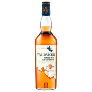 Talisker 10 Year Old Single Malt Scotch Whisky, 70cl - Signed Bottle