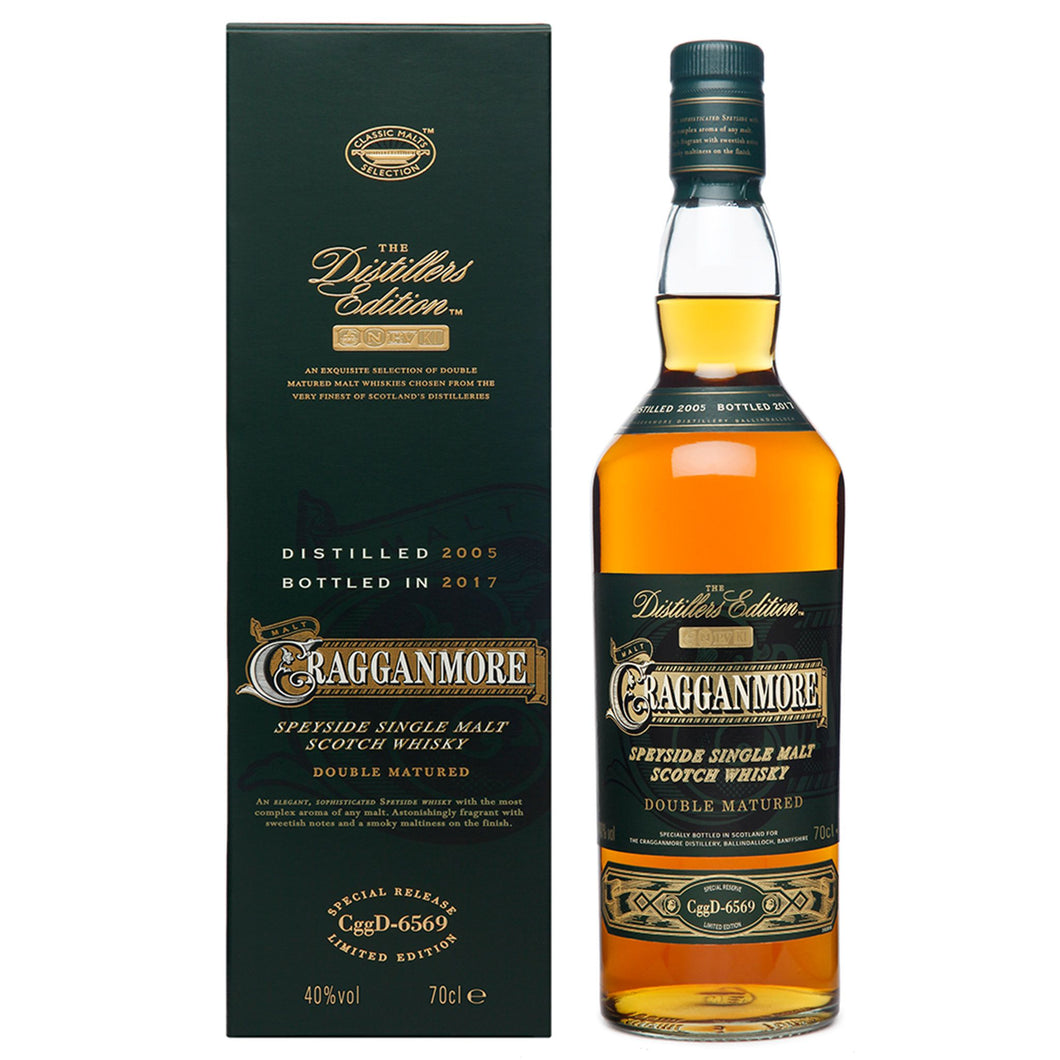Cragganmore The Distillers Edition 2017 Single Malt Scotch Whisky, 70cl