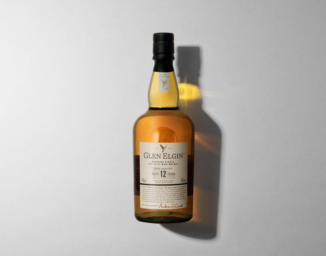 Glen Elgin 12 Year Old Single Malt Scotch Whisky, 70cl
