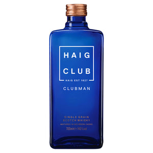 Haig Club Clubman Single Grain Scotch Whisky, 70cl