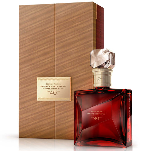 Johnnie Walker Master's Ruby Reserve 40 Year Old Blended Scotch Whisky, 70cl