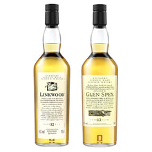 Load image into Gallery viewer, Linkwood 12 Year Old Flora &amp; Fauna Single Malt Whisky &amp; Glen Spey 12 Year Old Flora &amp; Fauna Single Malt Whisky, 2x70cl