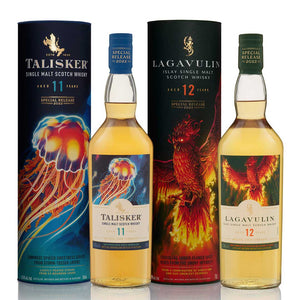 Lagavulin 12 & Talisker 11 Year Old Special Releases 2022 Single Malt Scotch Whisky, 2x70cl