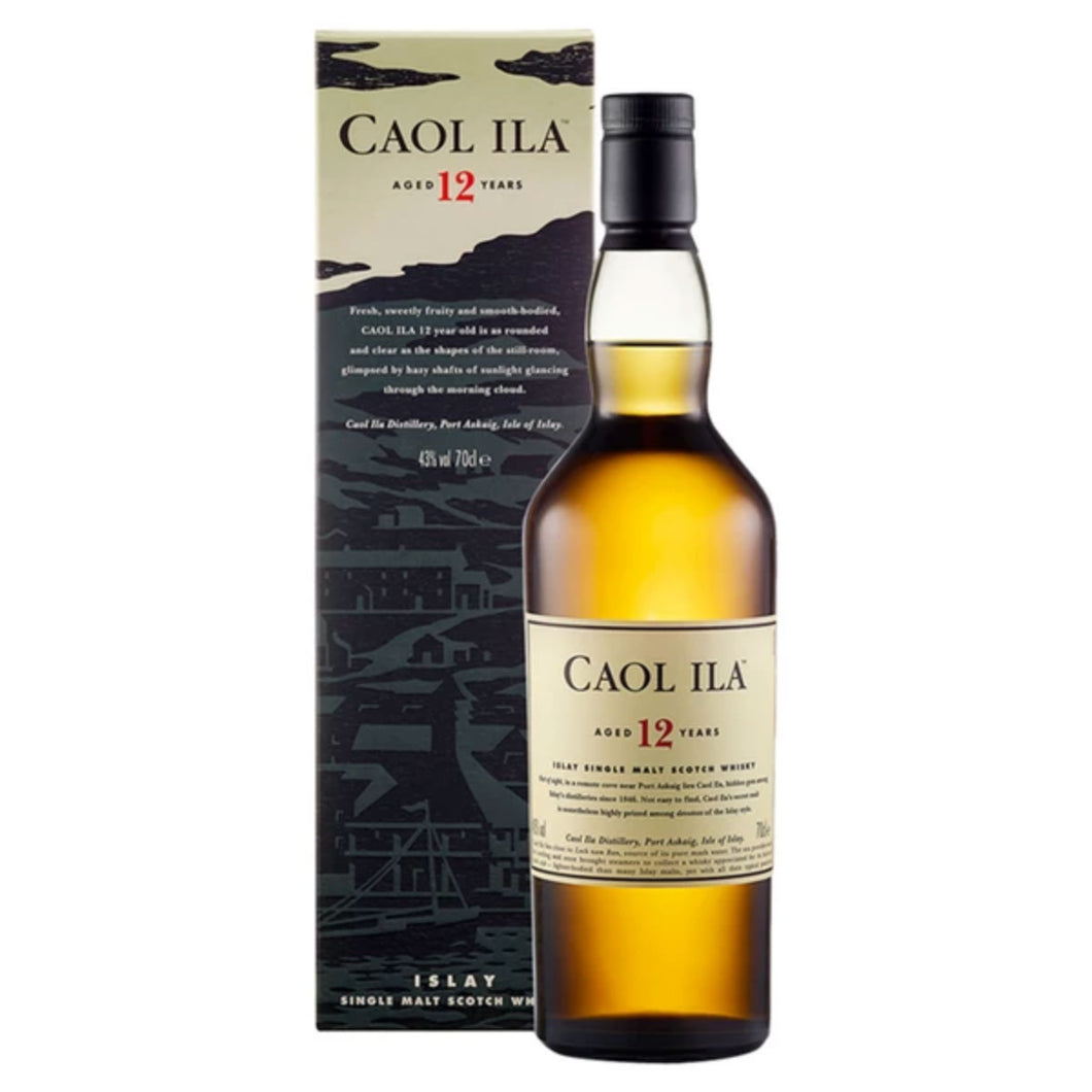 Caol Ila 12 Year Old Single Malt Scotch Whisky, 70cl