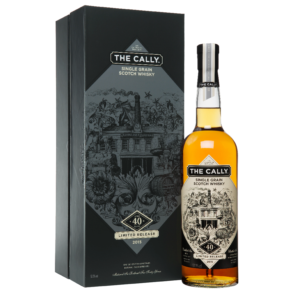 Caledonian 'The Cally' 40 Year Old Single Grain Scotch Whisky, 70cl